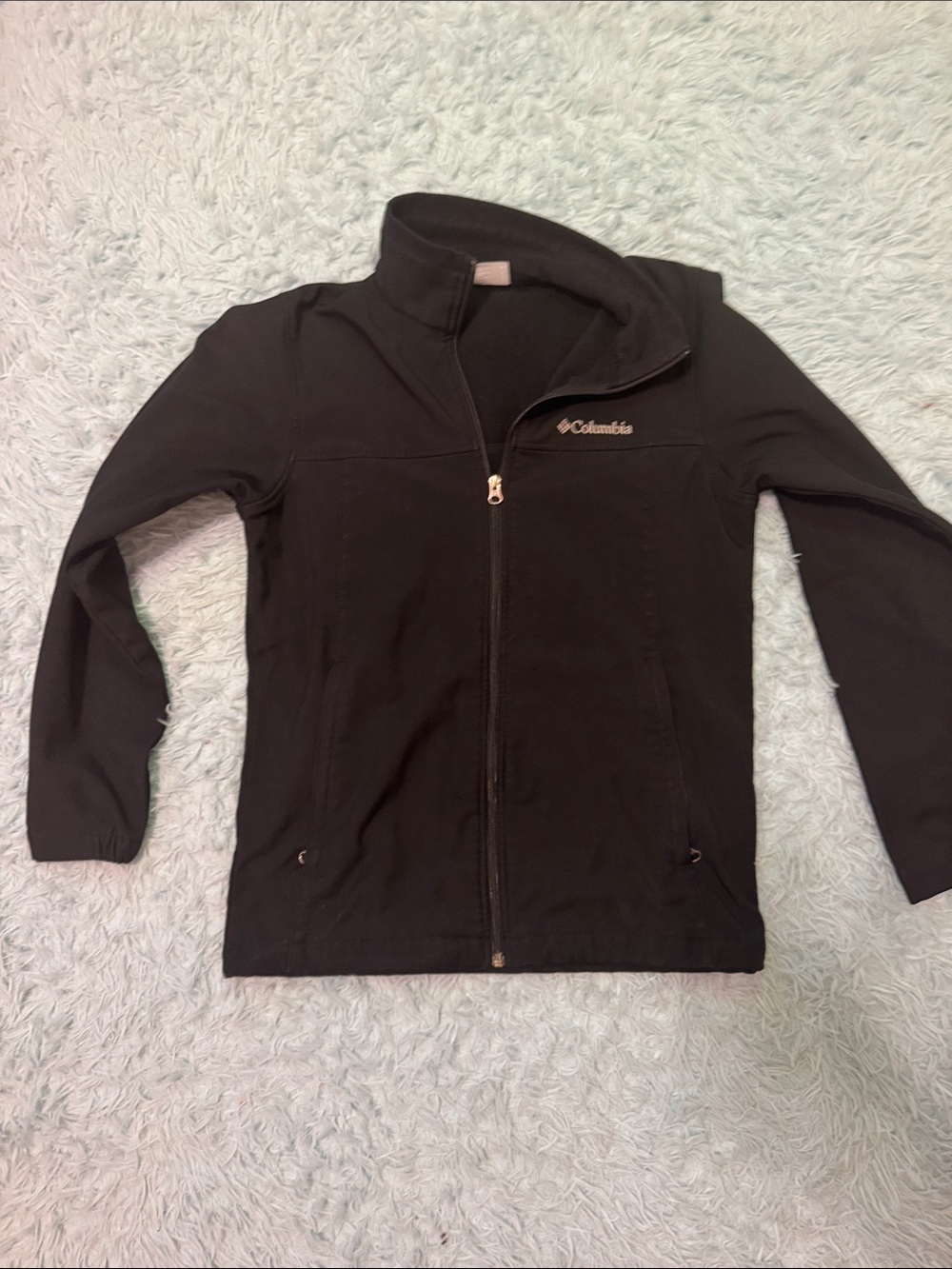 Columbia Black Women's Teddy Jacket size small - Picture 1 of 4
